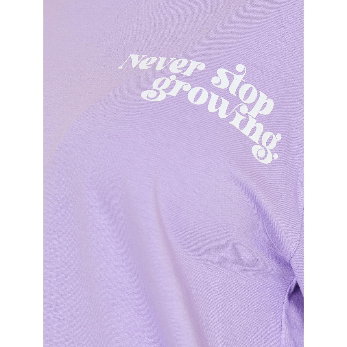 Styli Oversized Never Stop Growing Slogan Longline T-Shirt-women-clothing-tshirts-image-3