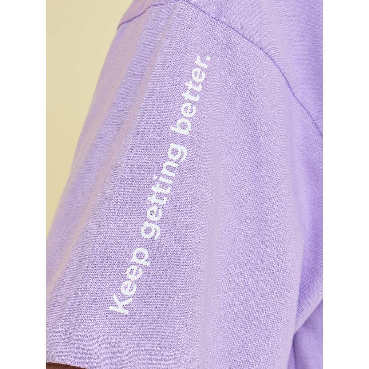 Styli Oversized Never Stop Growing Slogan Longline T-Shirt-women-clothing-tshirts-image-4