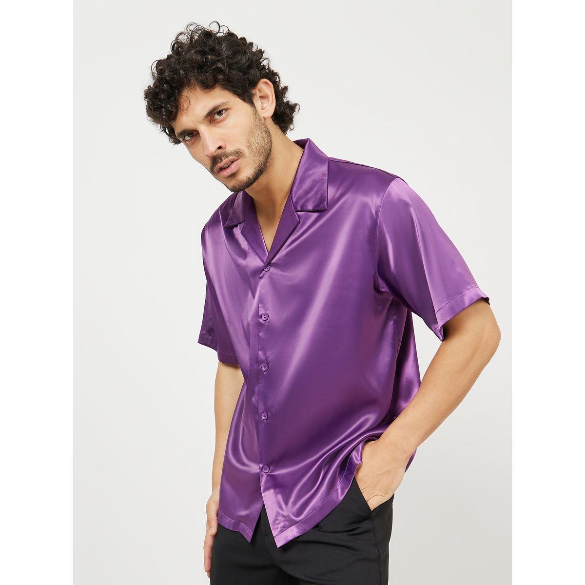 قميص بياقة كوبان مع أزرار-men-clothing-shirts-image-1