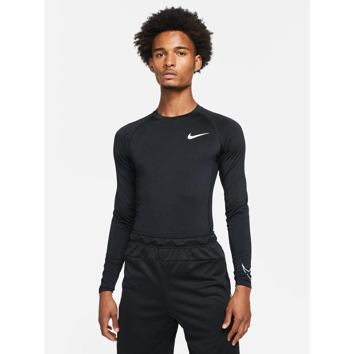 Buy Men s Nike Nike Pro Dri FIT Tight Fit Long Sleeve Top Online Centrepoint KSA