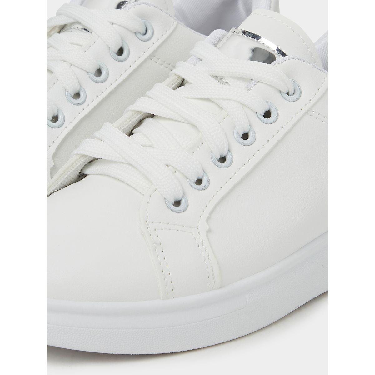 Styli Embroidered Rose Lace Up Sneakers-women-shoes-sneakers-image-4