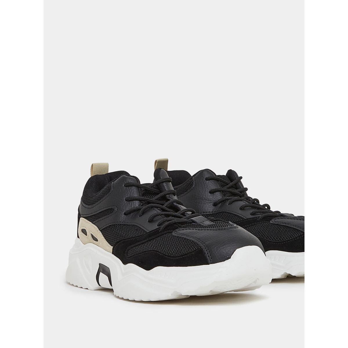 Styli Textured High Top Lace Up Sneakers-men-shoes-sneakers-image-4