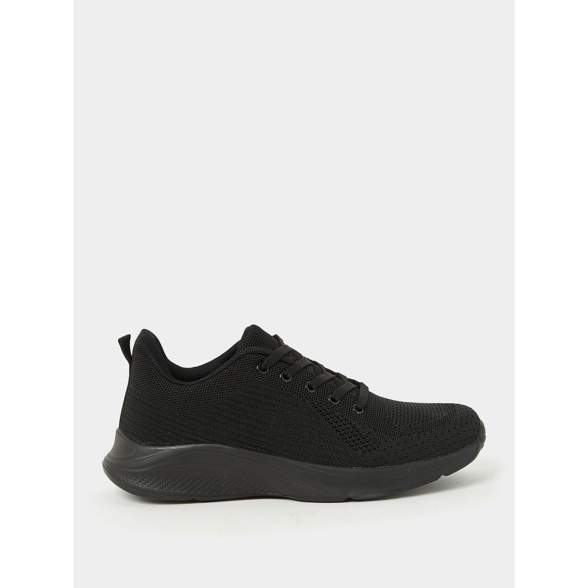 Styli Mesh Knitted Lace Up Sneakers-women-shoes-sneakers-image-2