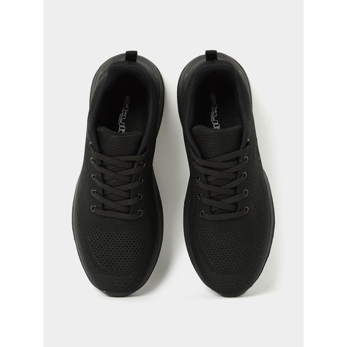 Styli Mesh Knitted Lace Up Sneakers-women-shoes-sneakers-image-6