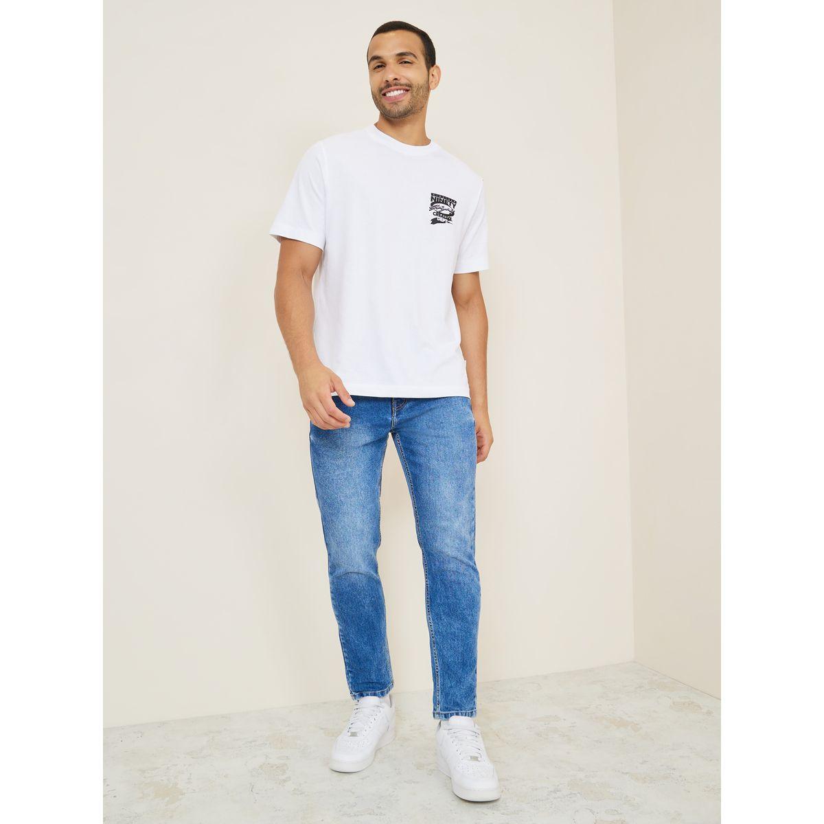 Styli Slim Fit Towel Washed Twill Jeans-men-clothing-bottoms-jeans-image-2