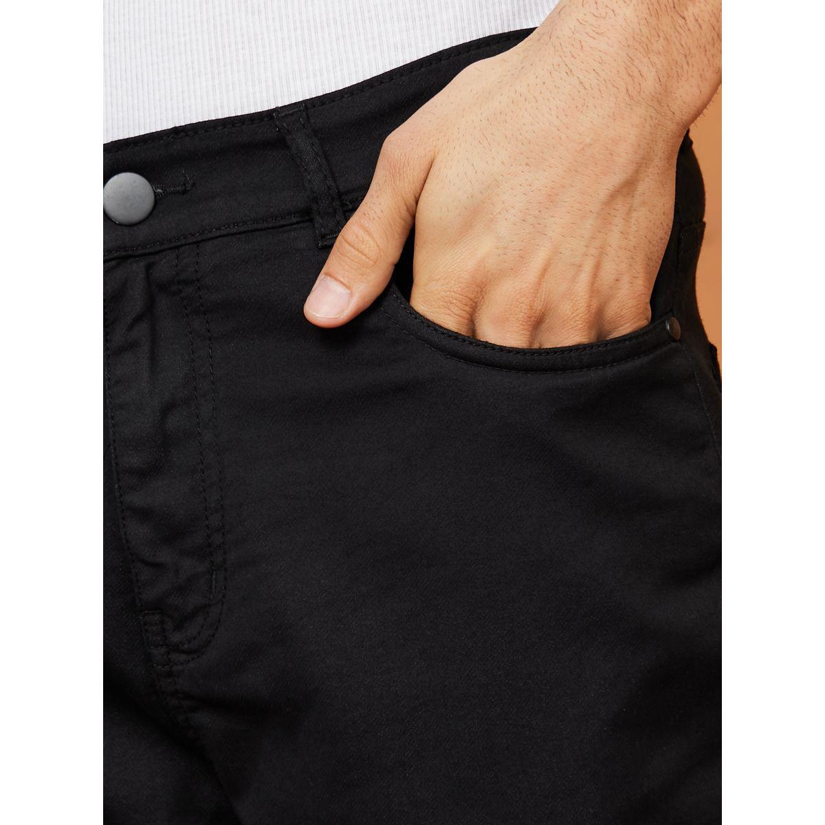 Styli Solid Mid Rise Slim Fit Jeans-men-clothing-bottoms-jeans-image-3
