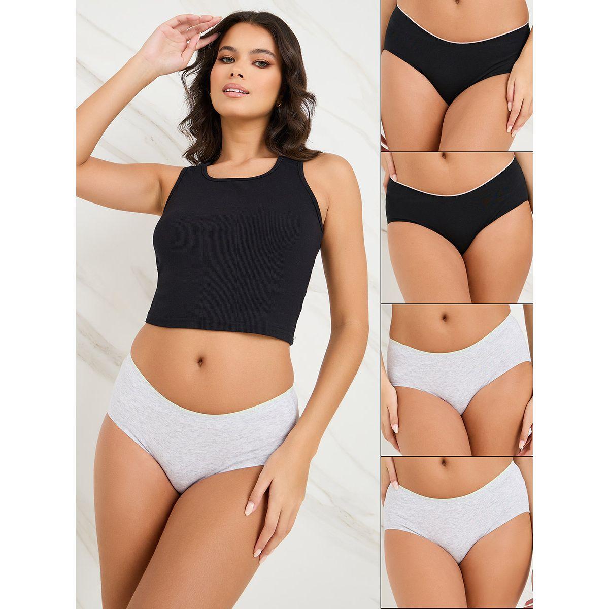 مجموعة من 4 سراويل داخلية-women-clothing-lingerie-panties-image-1