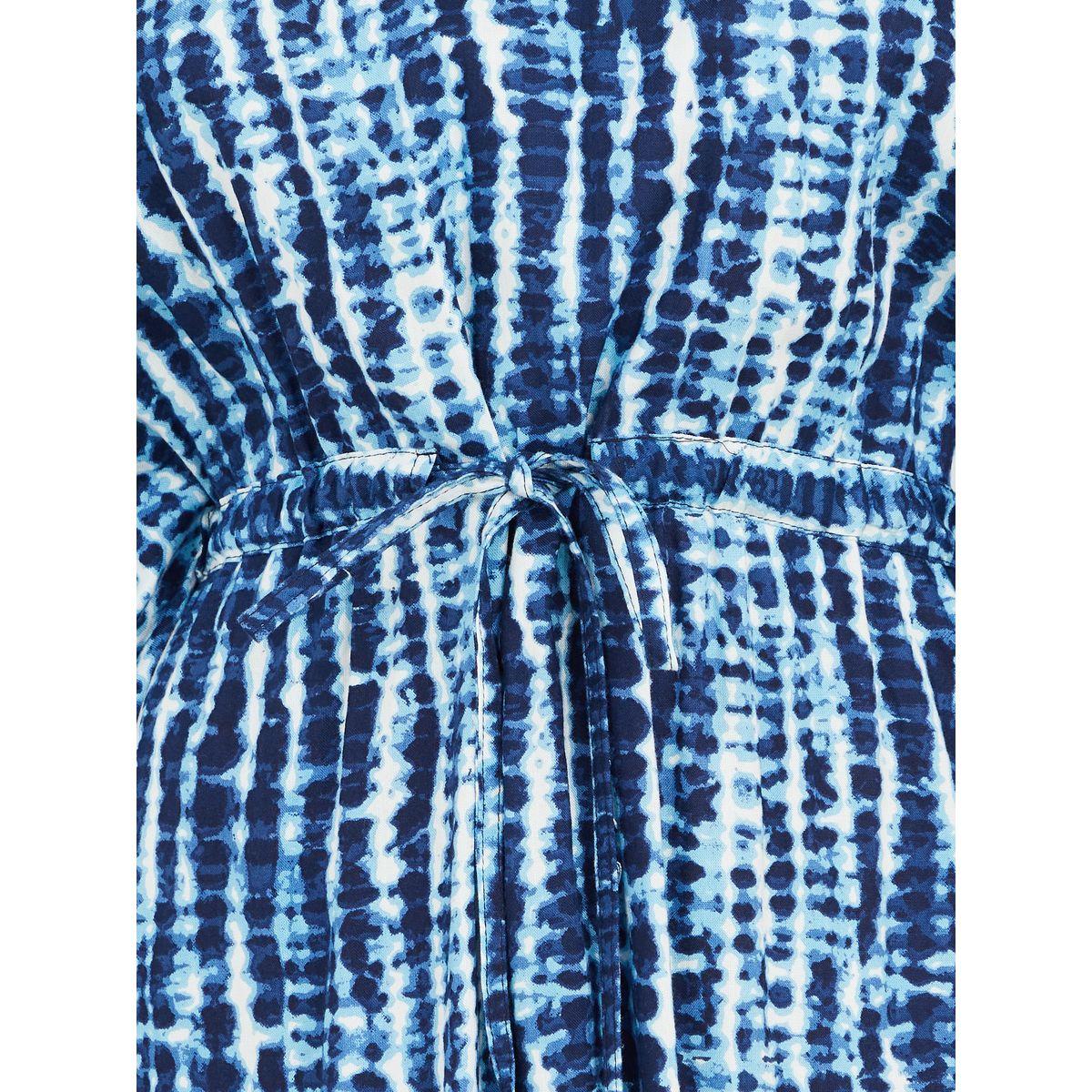 فستان ميدي مطبع بطبعة تاي داي-women-clothing-dresses-image-3