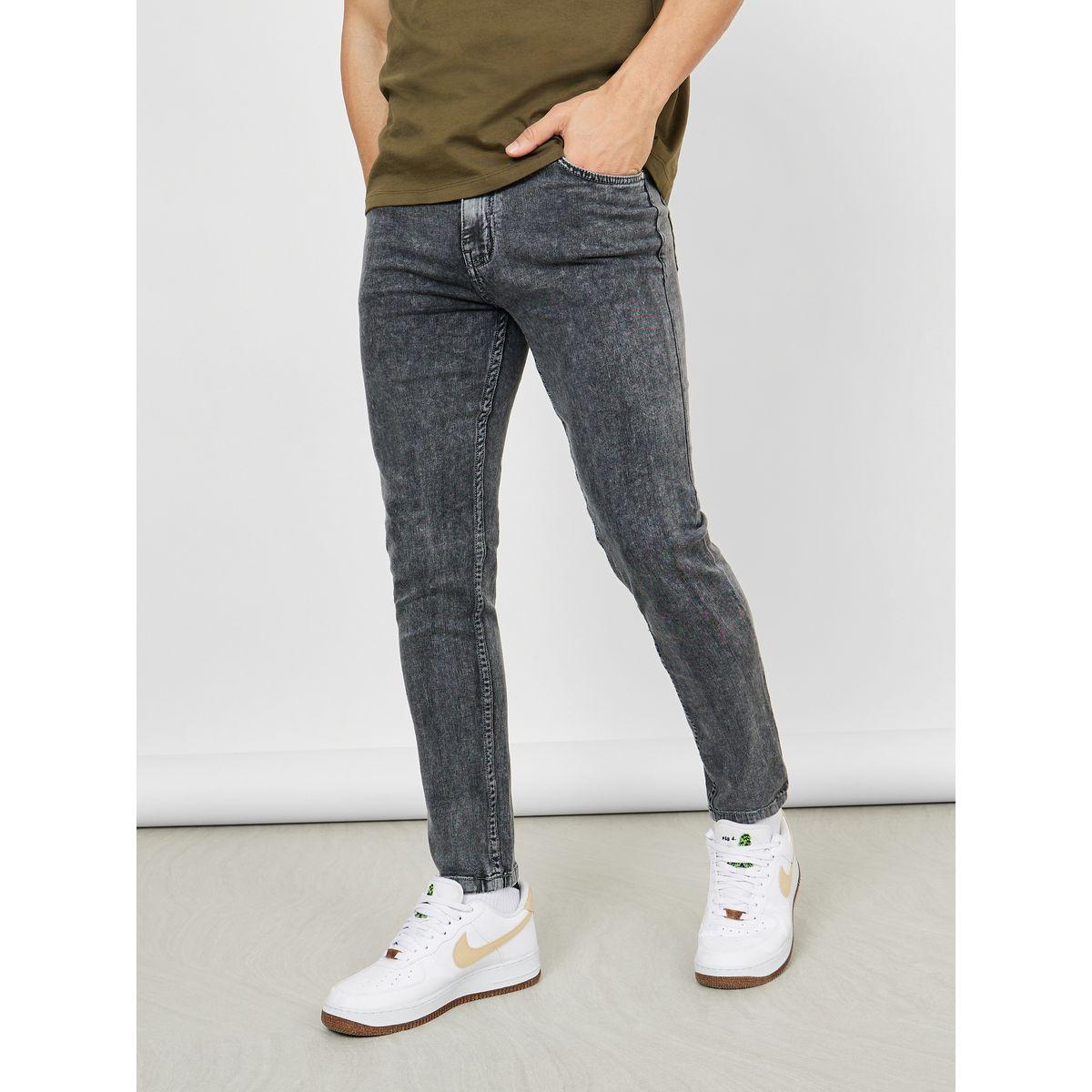 Styli Acid Wash Skinny Fit Jeans-men-clothing-bottoms-jeans-image-1