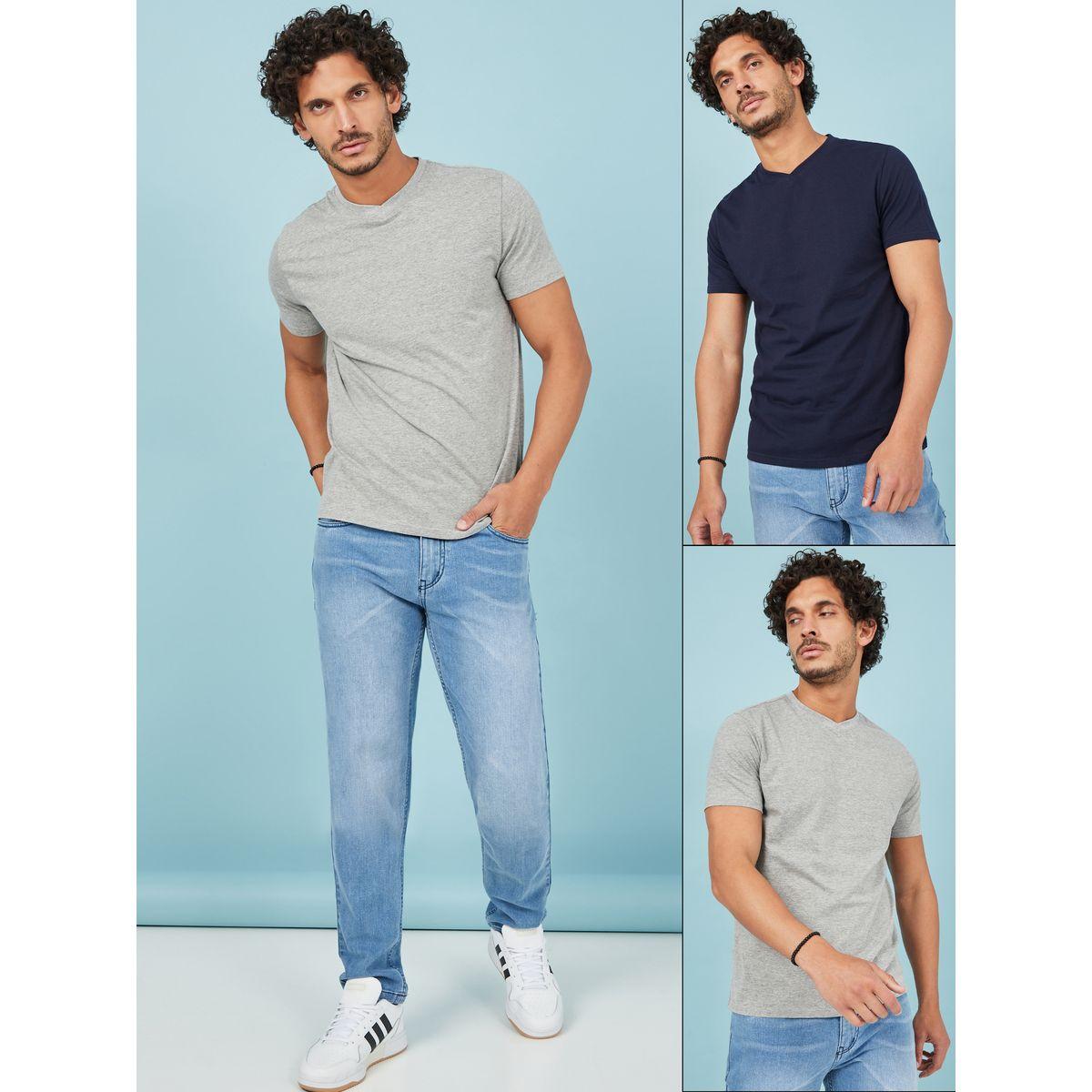 مجموعة من 2 تيشيرت كاجوال-men-clothing-tshirtsandpolos-tshirts-image-1