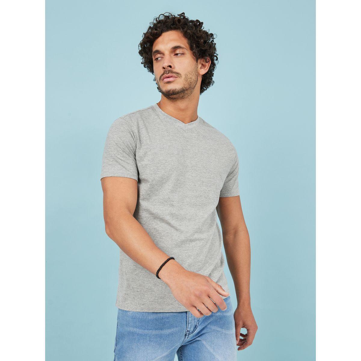 Styli Pack of 2 - V Neck Regular Fit T-Shirt-men-clothing-tshirtsandpolos-tshirts-image-2