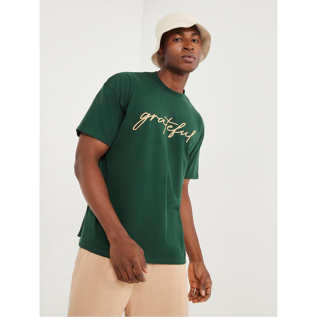 Styli Oversized Text Print T-Shirt-men-clothing-tshirtsandpolos-tshirts-image-3
