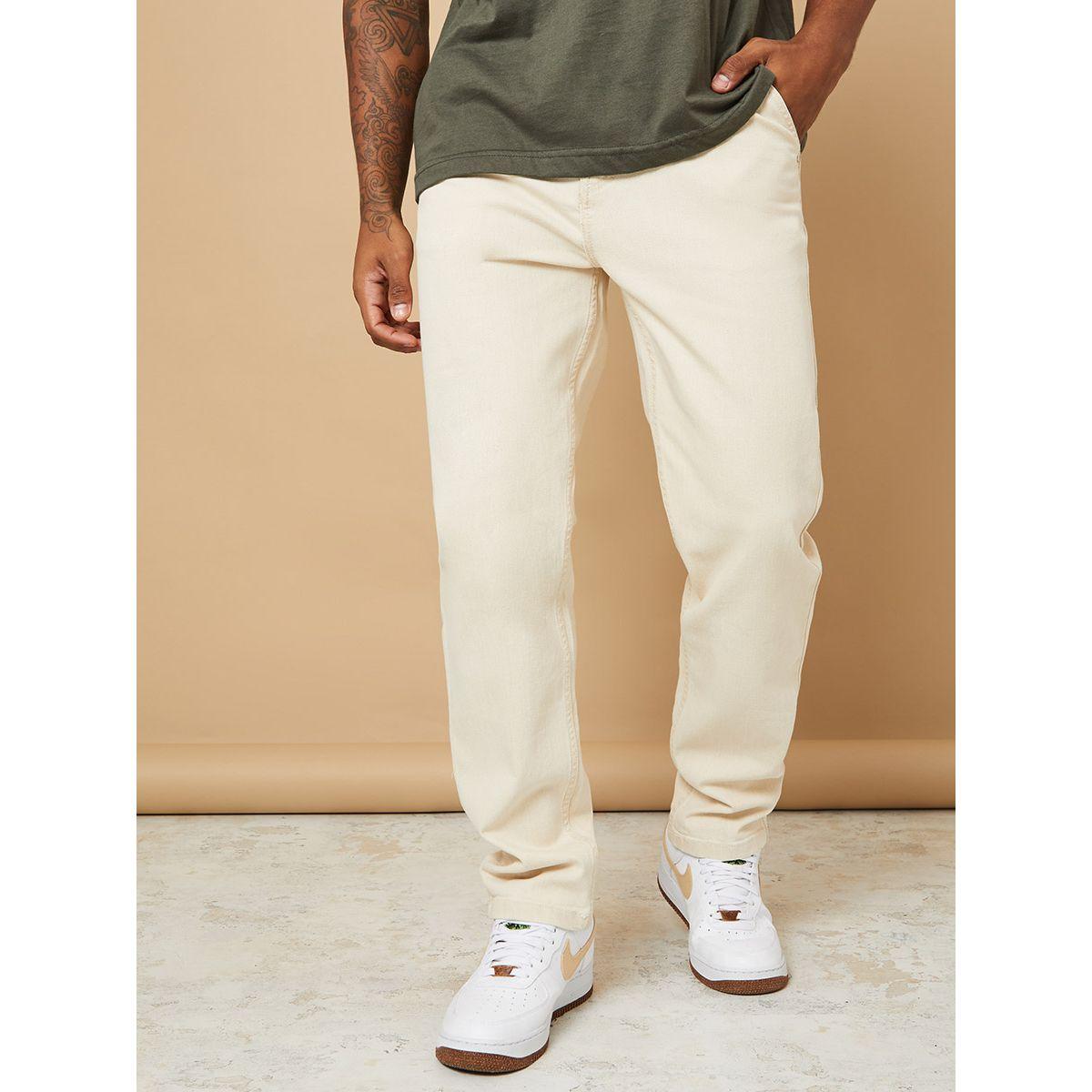 Styli Solid Slim Fit Jeans with Pocket Construct-men-clothing-bottoms-jeans-image-1