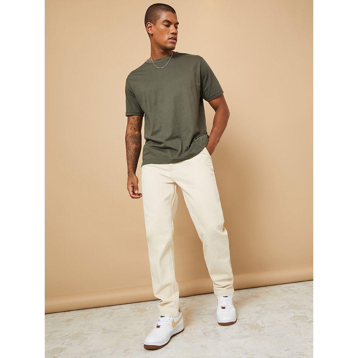 Styli Solid Slim Fit Jeans with Pocket Construct-men-clothing-bottoms-jeans-image-2