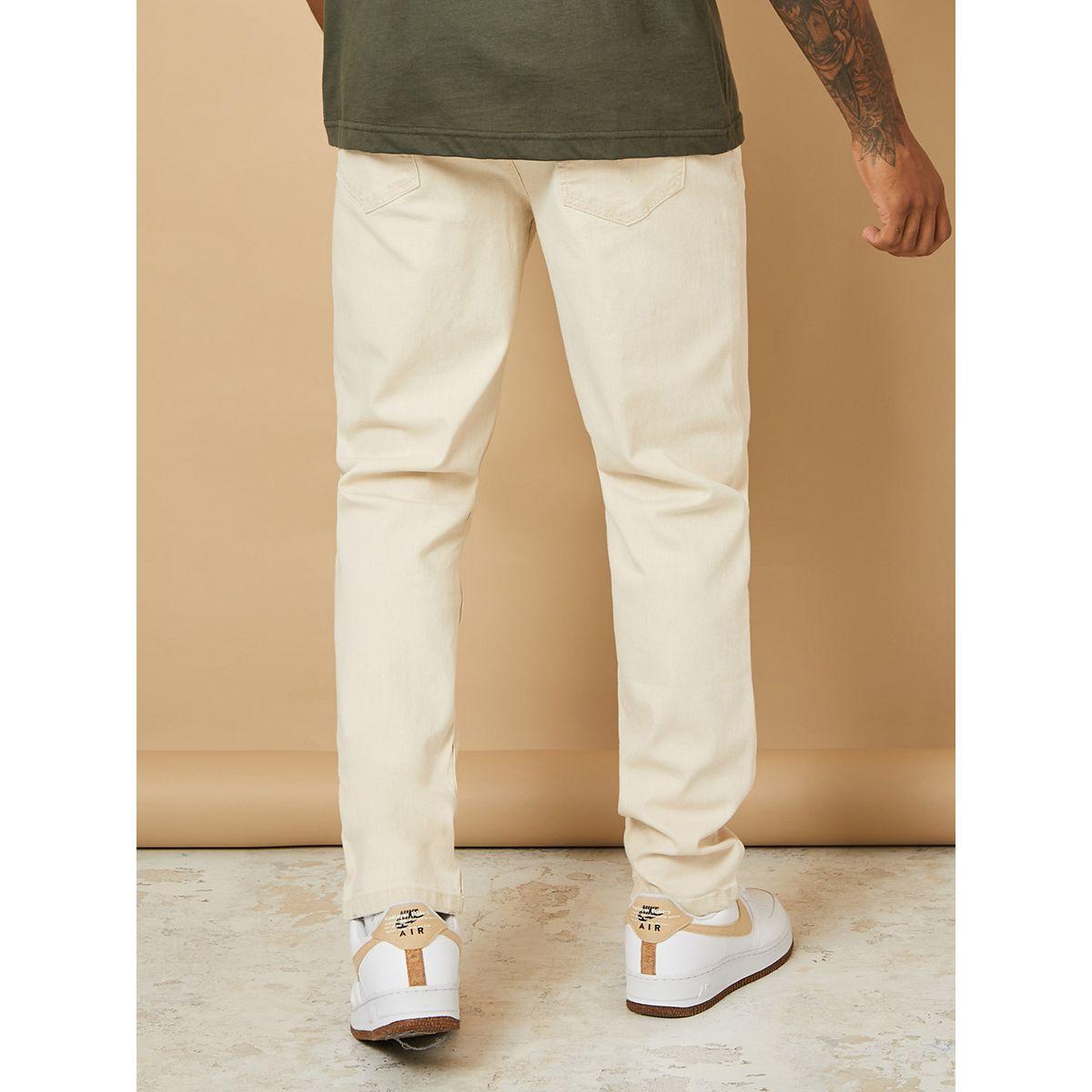 Styli Solid Slim Fit Jeans with Pocket Construct-men-clothing-bottoms-jeans-image-4