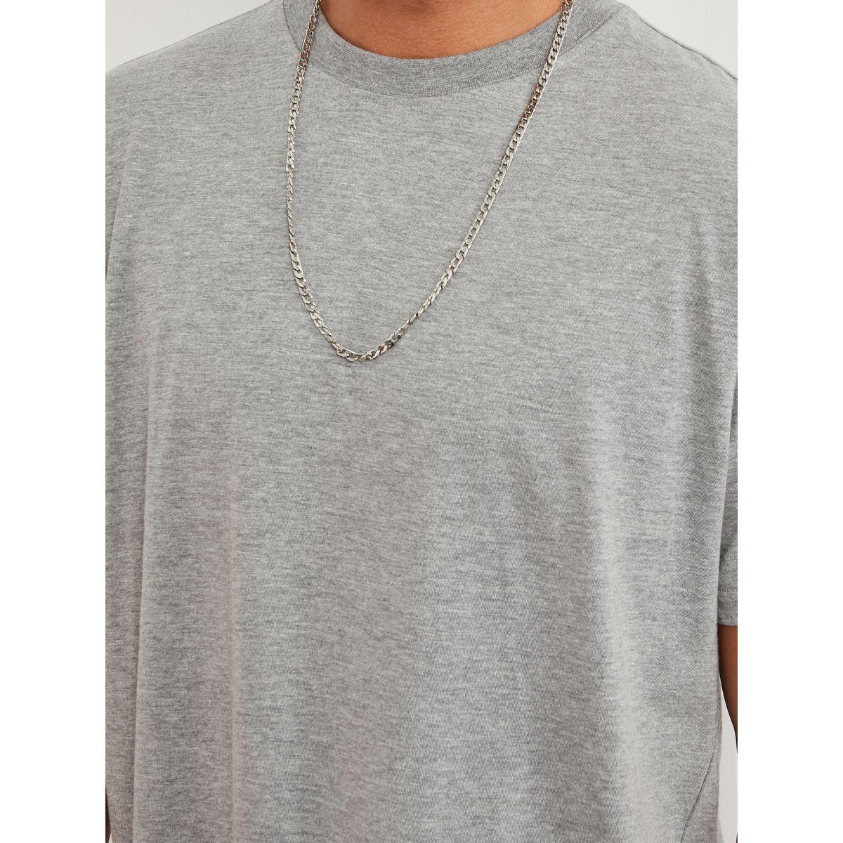 Styli Solid Crew Neck Oversized T-Shirt-men-clothing-tshirtsandpolos-tshirts-image-3
