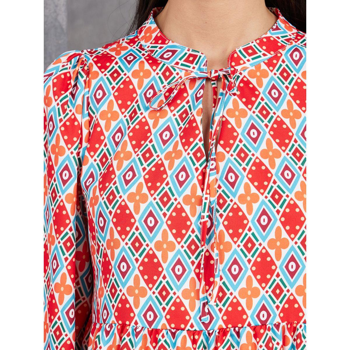 فستان طويل مطبع بطبعة هندسية-women-clothing-dresses-image-3
