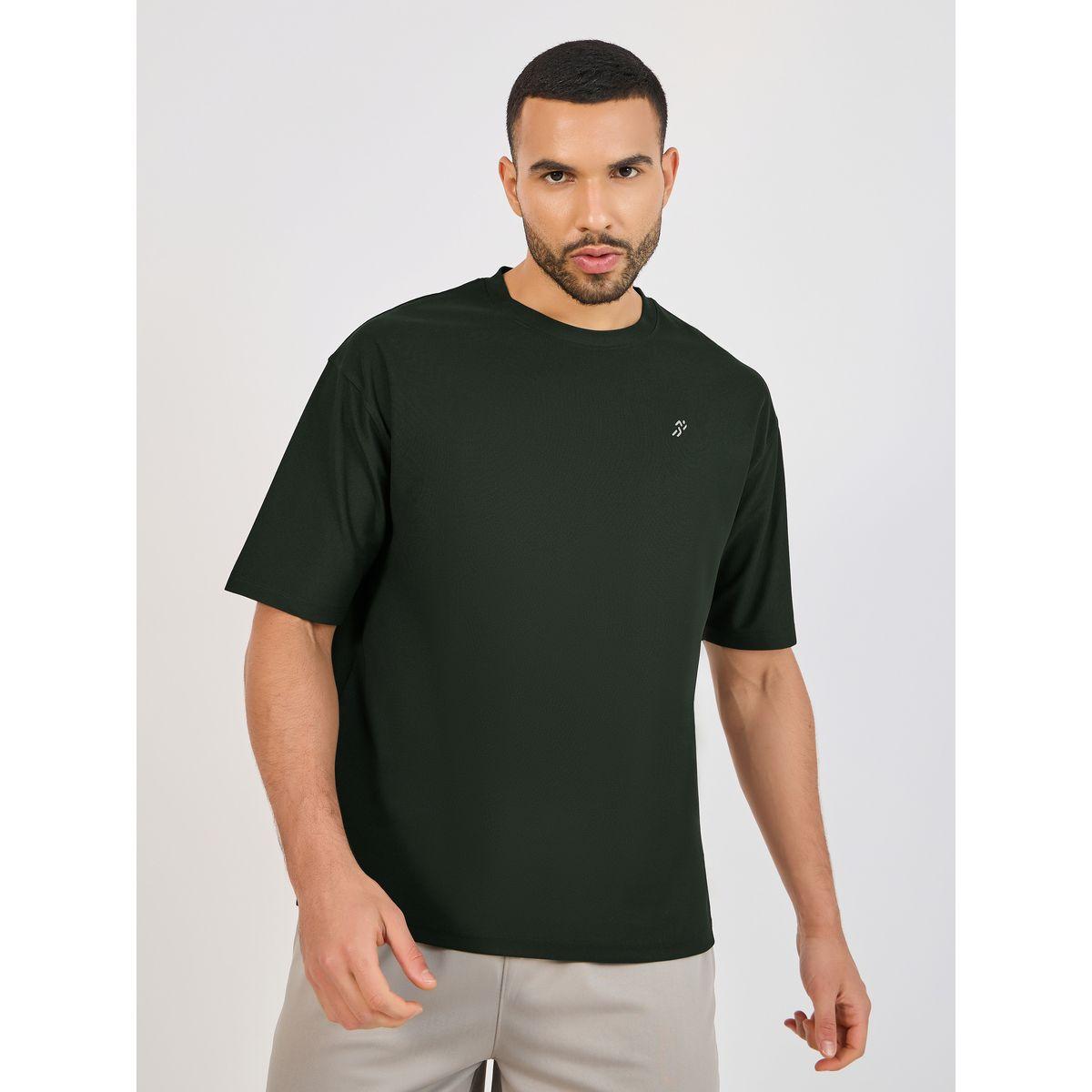 تيشيرت فضفاض بشعار عاكس للضوء-men-clothing-sportswearandactivewear-tshirtsandpolos-image-3