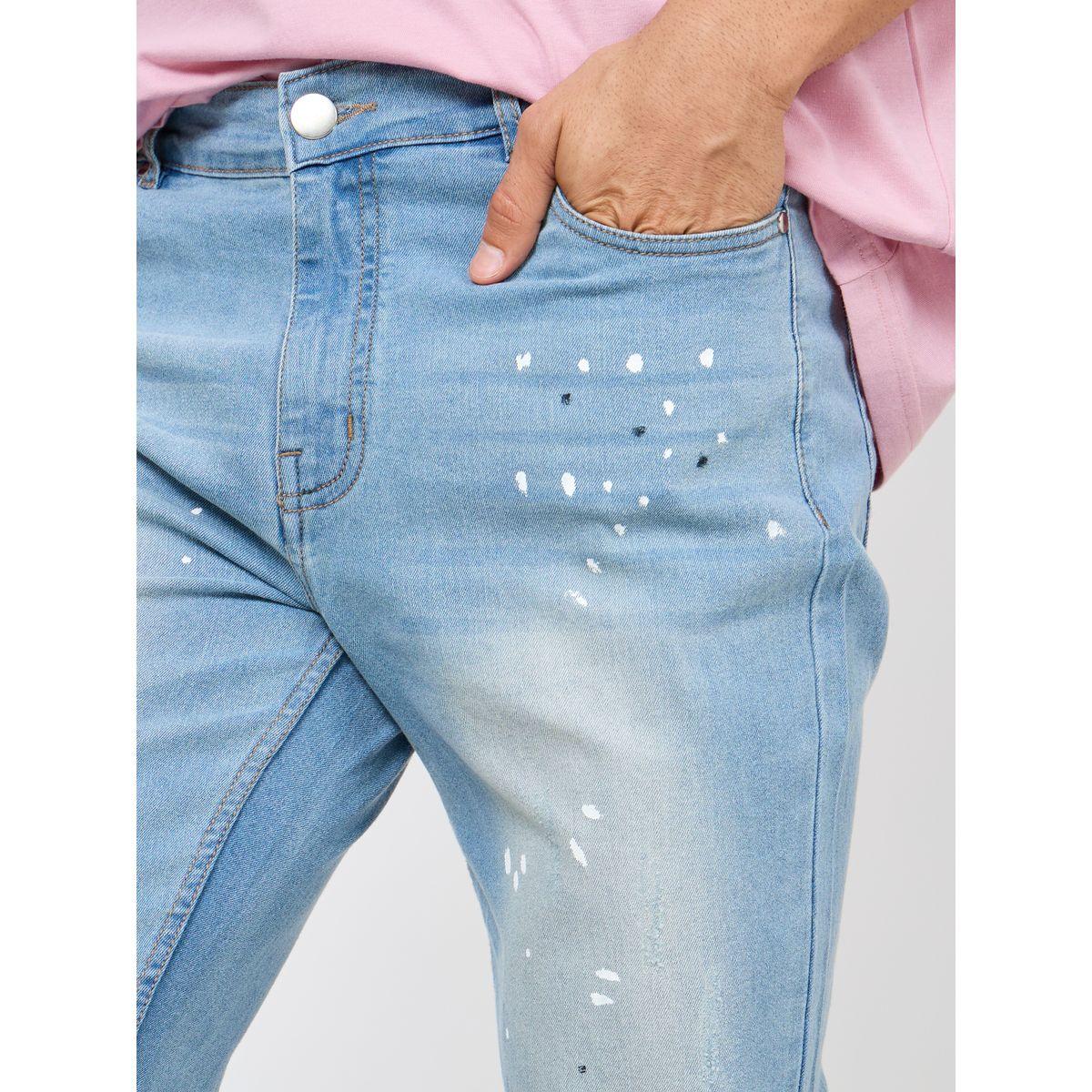 Styli Splatter Painted Slim Fit Knit Jeans-men-clothing-bottoms-jeans-image-3