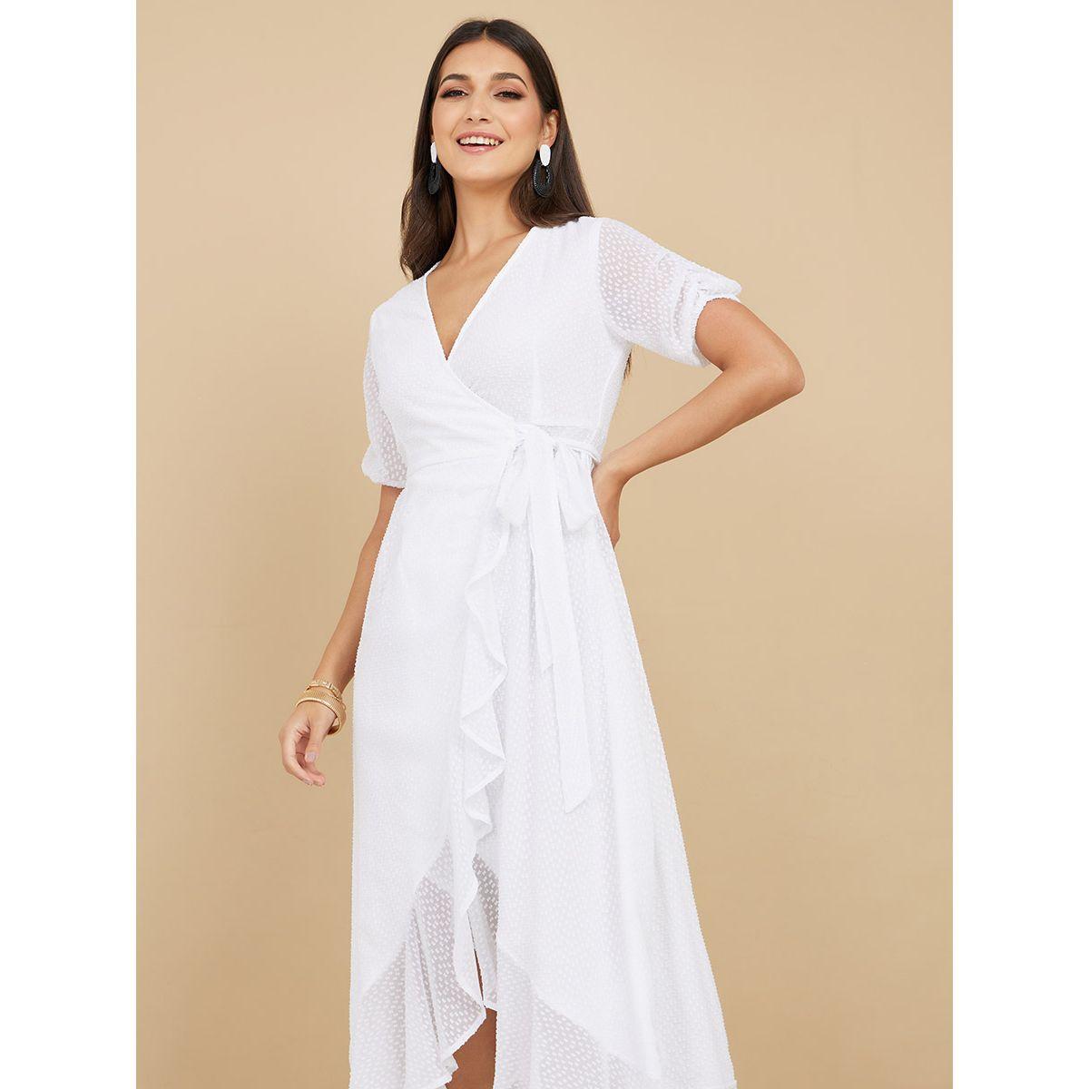 فستان ميدي بنمط لف-women-clothing-dresses-image-2