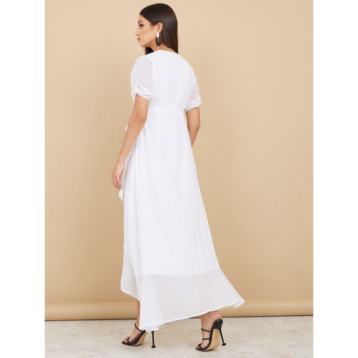 Styli Dobby High Low Hem Wrap Midi Dress-women-clothing-dresses-image-4