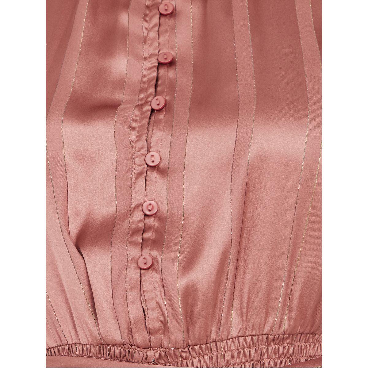 Styli Smocked Detail Button Down Shirt Maxi Dress-women-clothing-dresses-image-3