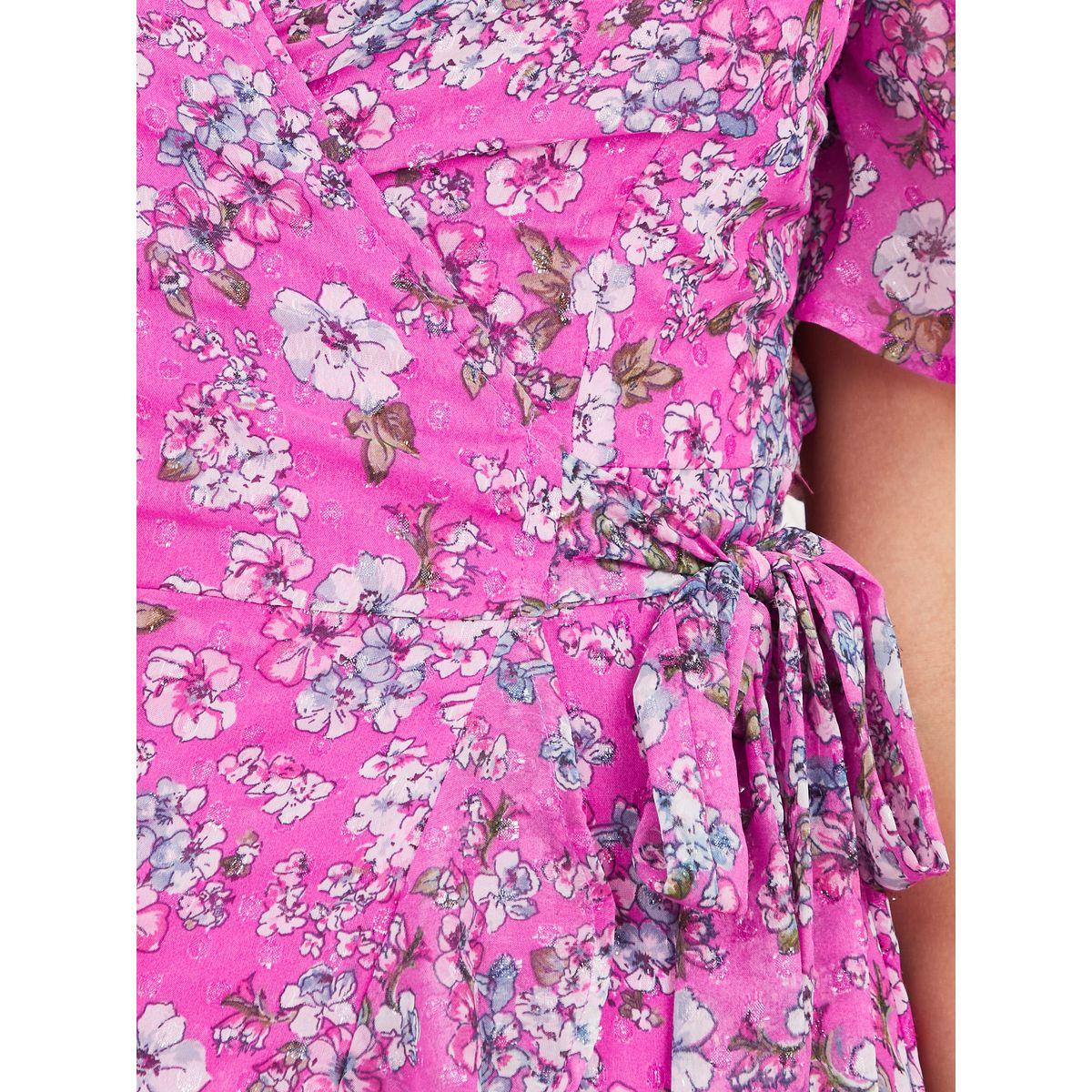 Styli Ruffle Hem Floral Print Wrap Midi Dress-women-clothing-dresses-image-3