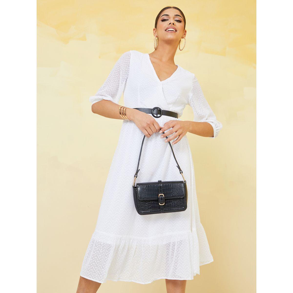 فستان ميدي بحزام خصر-women-clothing-dresses-image-1