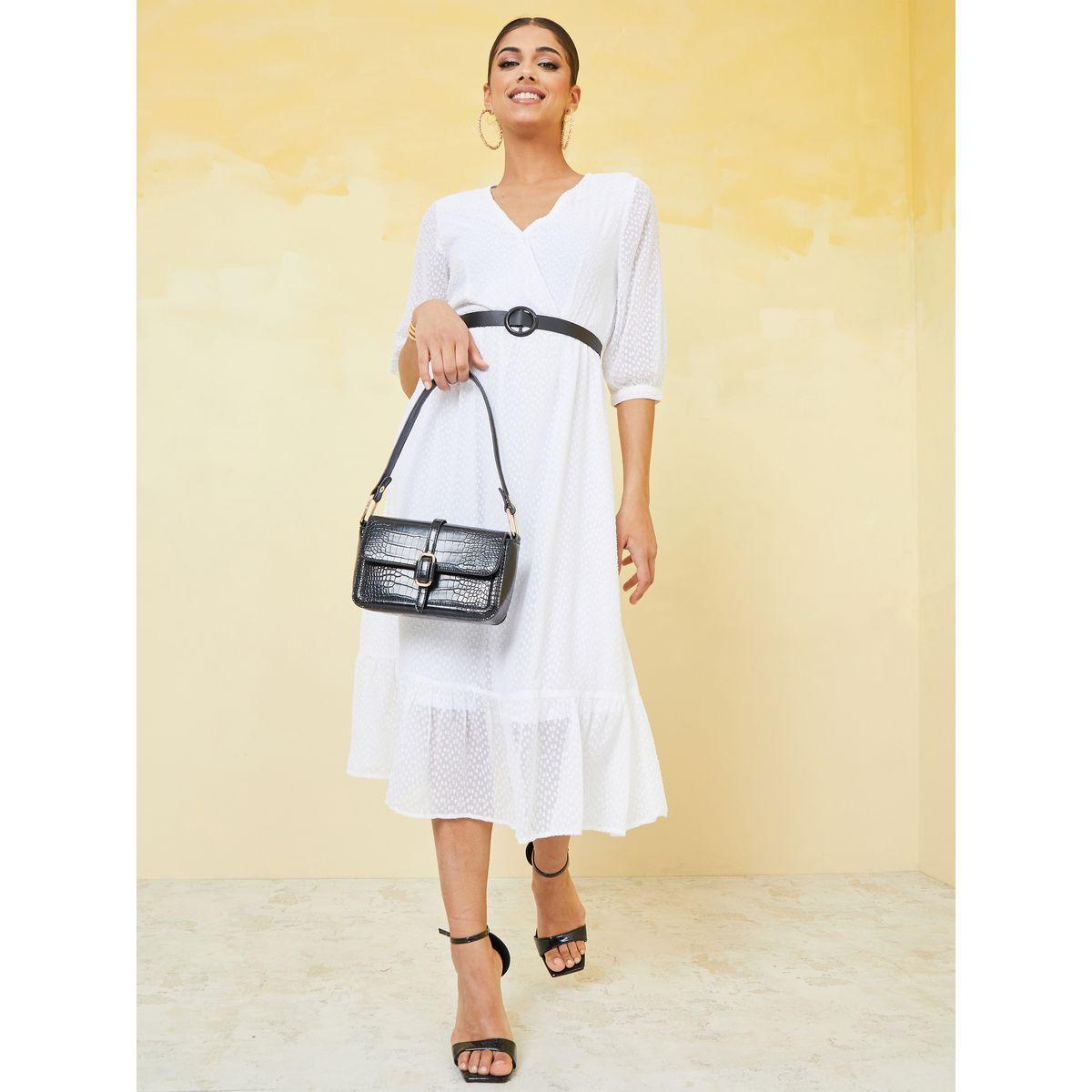 فستان ميدي بحزام خصر-women-clothing-dresses-image-2