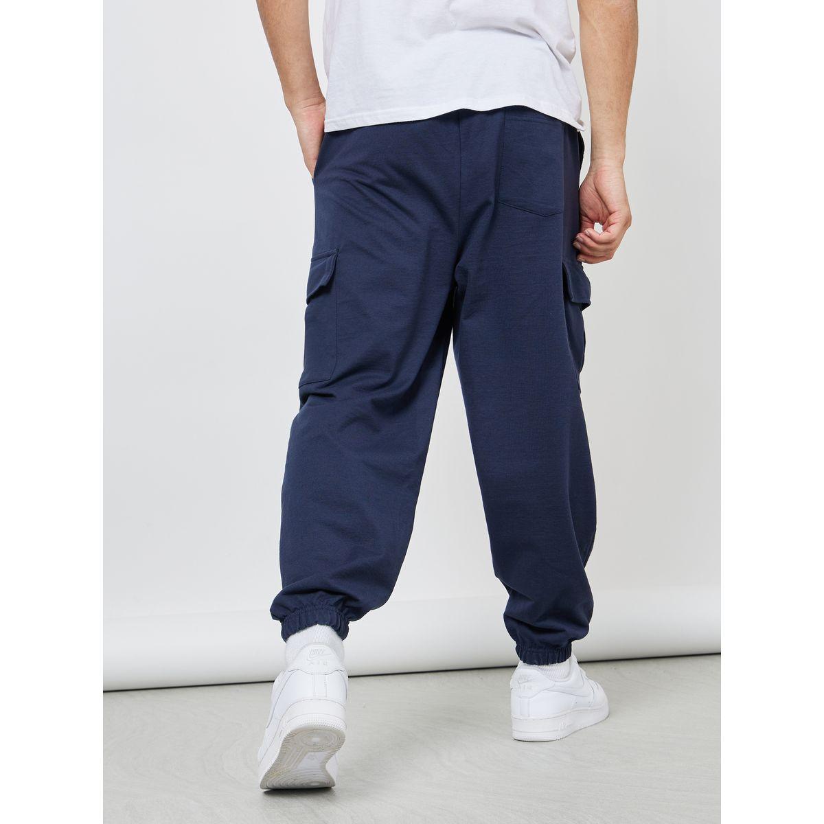 Styli Oversized Fit Cargo Joggers with Elasticated Hem-men-clothing-bottoms-joggers-image-5