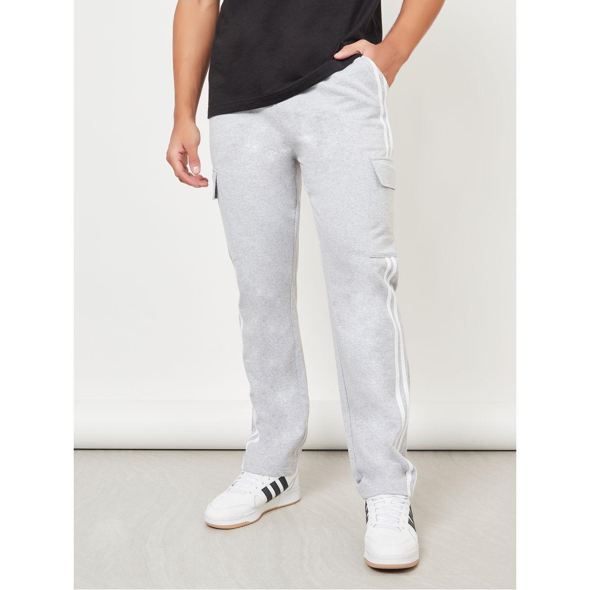 Styli Open Hem Cargo Joggers with Side Tape-men-clothing-bottoms-joggers-image-1