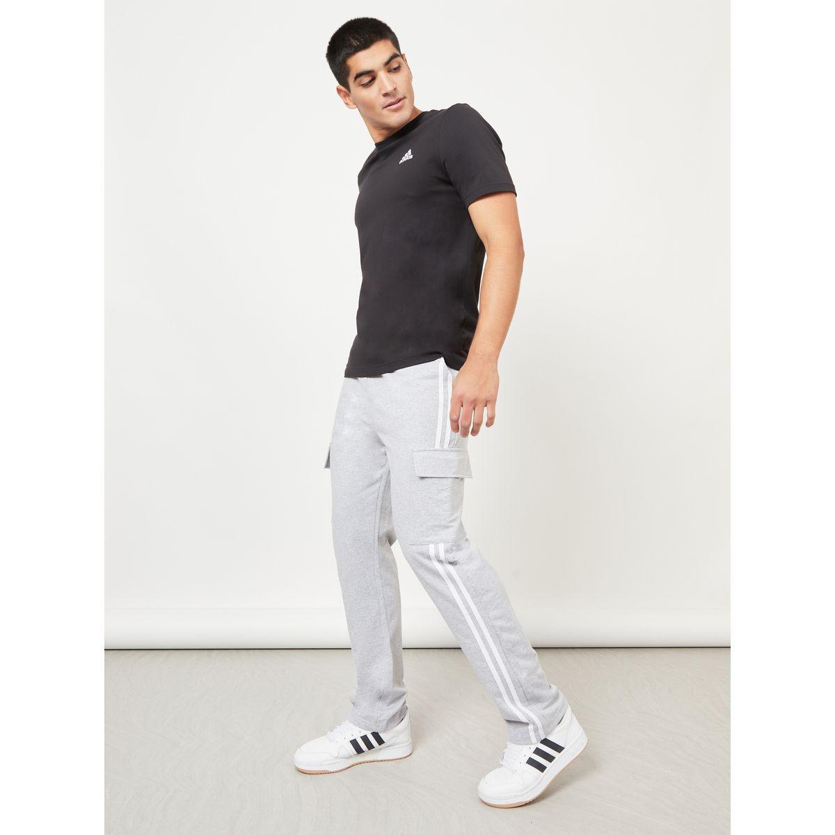 Styli Open Hem Cargo Joggers with Side Tape-men-clothing-bottoms-joggers-image-2