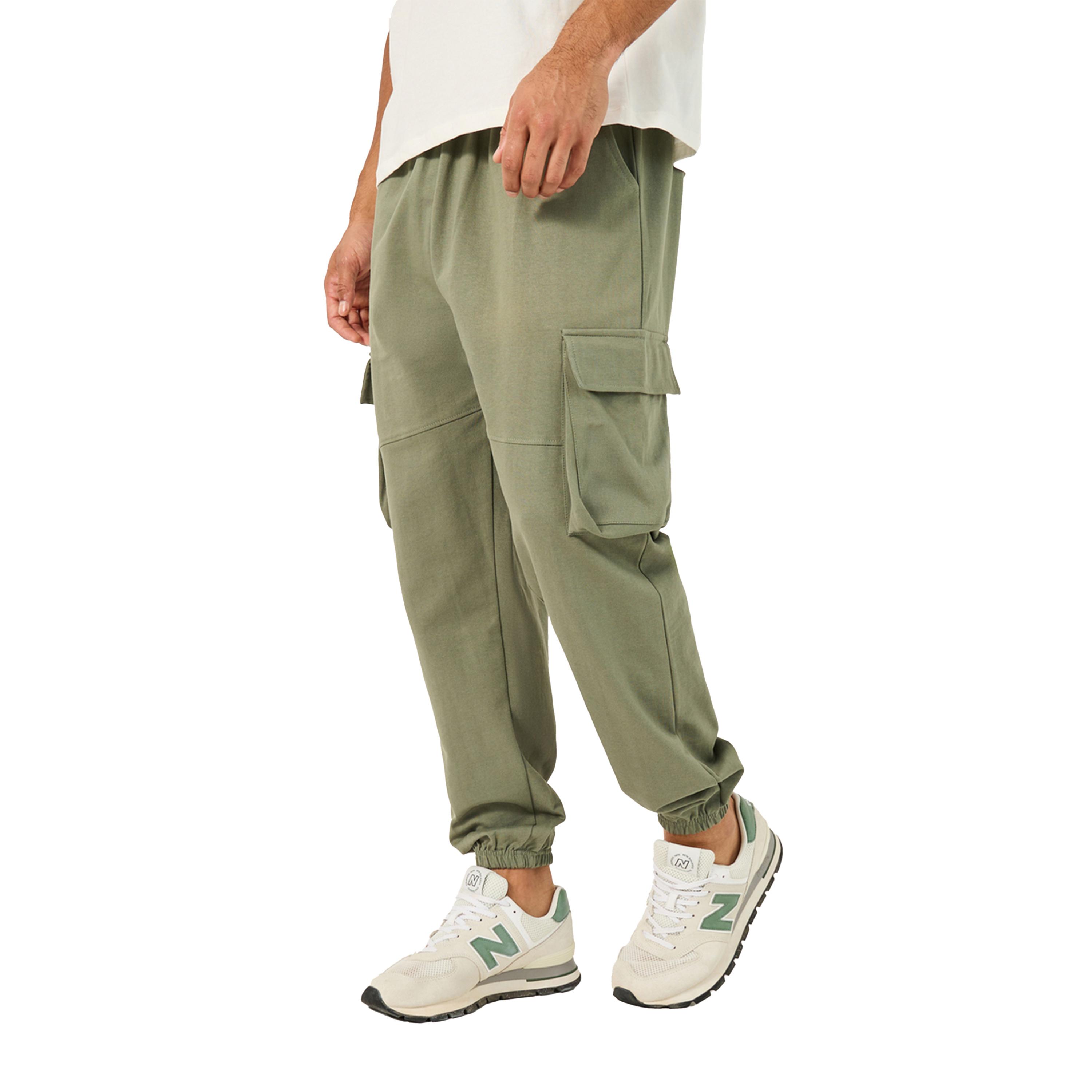 Styli Oversized Cut and Sew Detail Cargo Joggers-men-clothing-bottoms-joggers-image-1