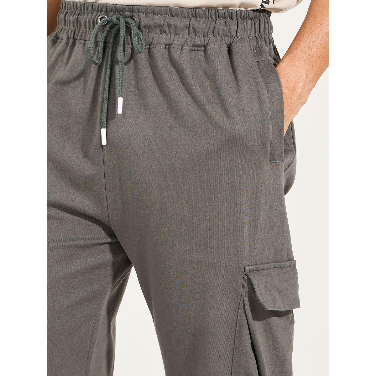 Styli Oversized Straight Leg Joggers with Cargo Pockets-men-clothing-bottoms-joggers-image-3