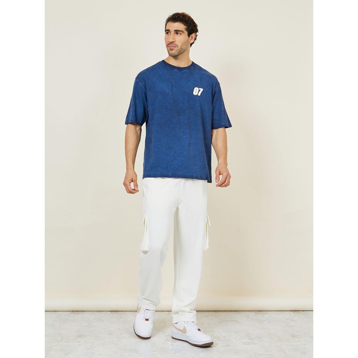 Styli Oversized Straight Leg Cargo Joggers-men-clothing-bottoms-joggers-image-2