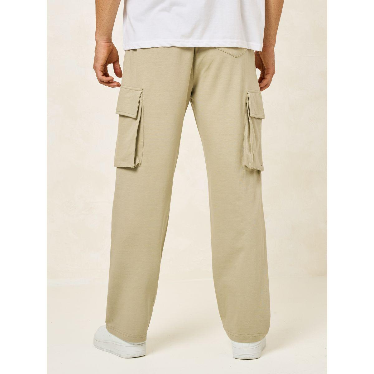 جوغر فضفاض بارجل مستقيمة وجيوب كارجو-men-clothing-bottoms-joggers-image-4