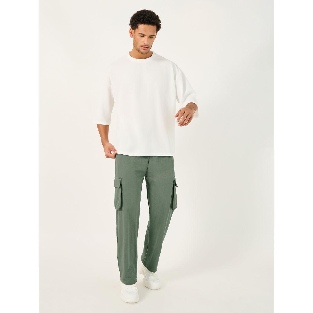 Styli Oversized Straight Leg Joggers with Cargo Pockets-men-clothing-bottoms-joggers-image-2