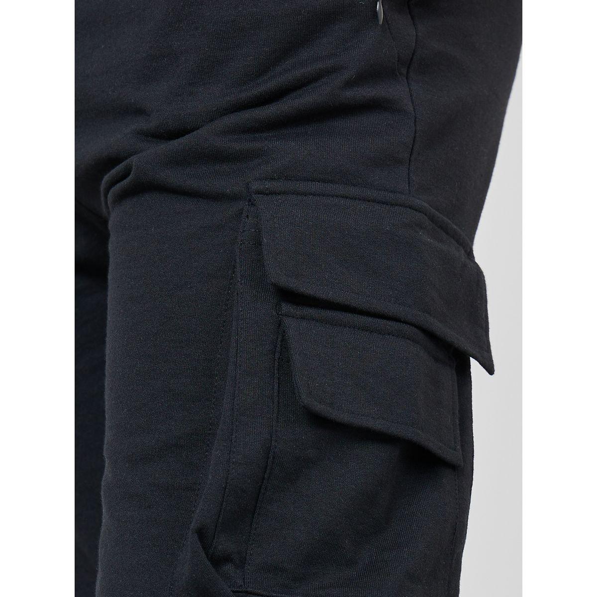 Styli Solid Cargo Jogger with Zipper Pockets-men-clothing-bottoms-joggers-image-4