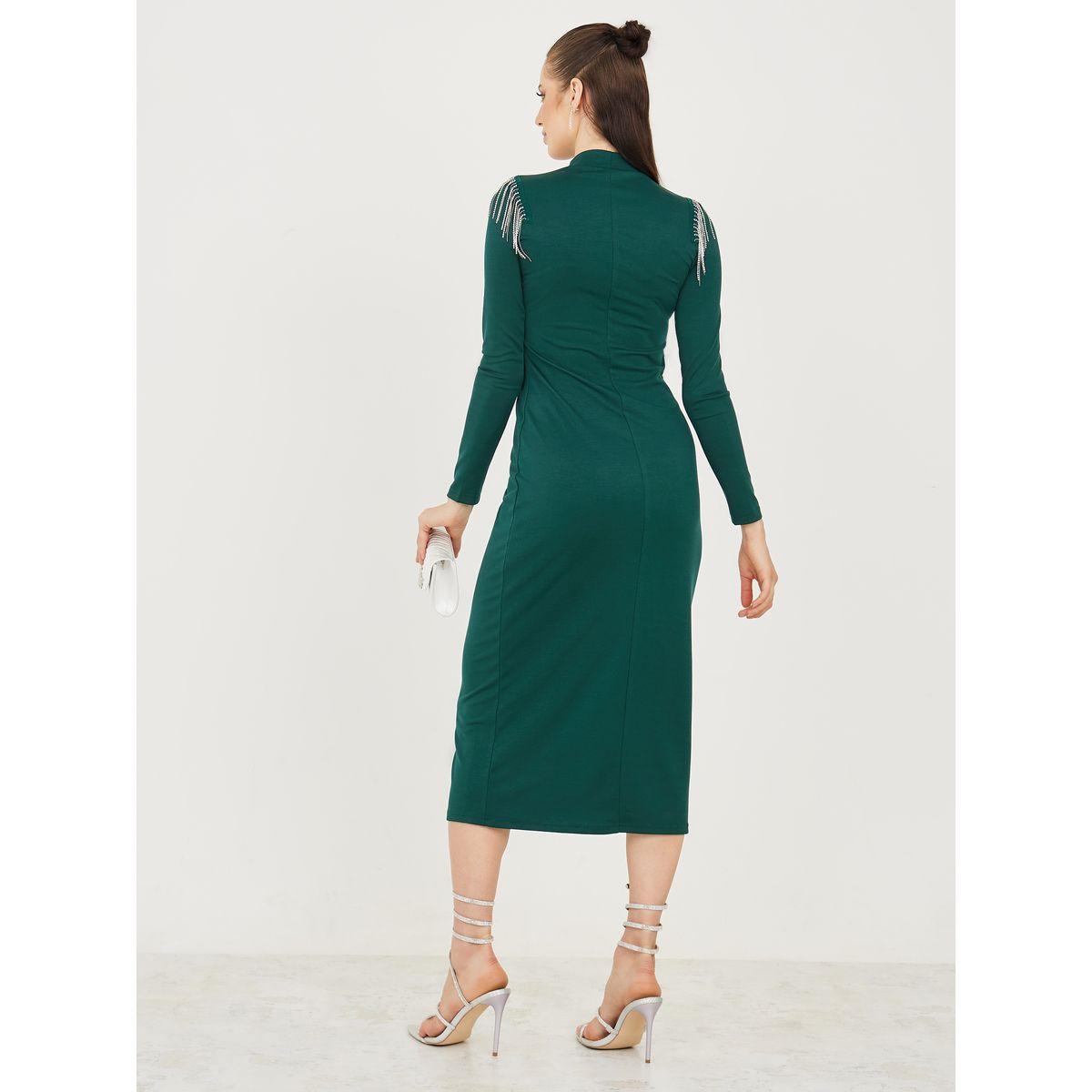 Styli Limited Embellished High Neck Bodycon Midi Dress-women-clothing-dresses-image-4