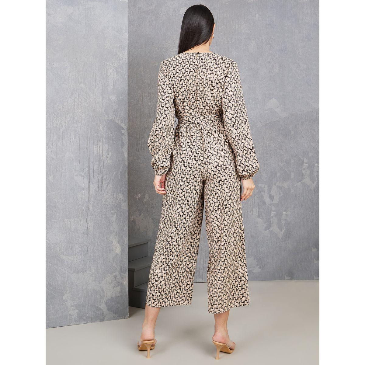 جمبسوت واسع الأرجل مطبع بالكامل-women-clothing-jumpsuits-image-4