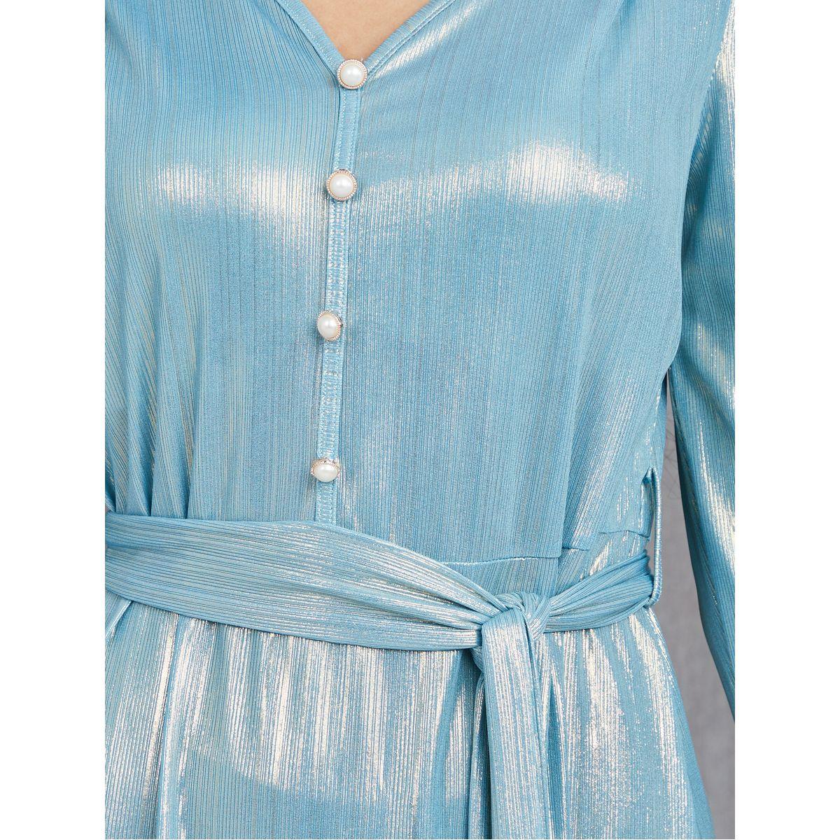 فستان ميدي سادة بأربطة-women-clothing-dresses-image-3