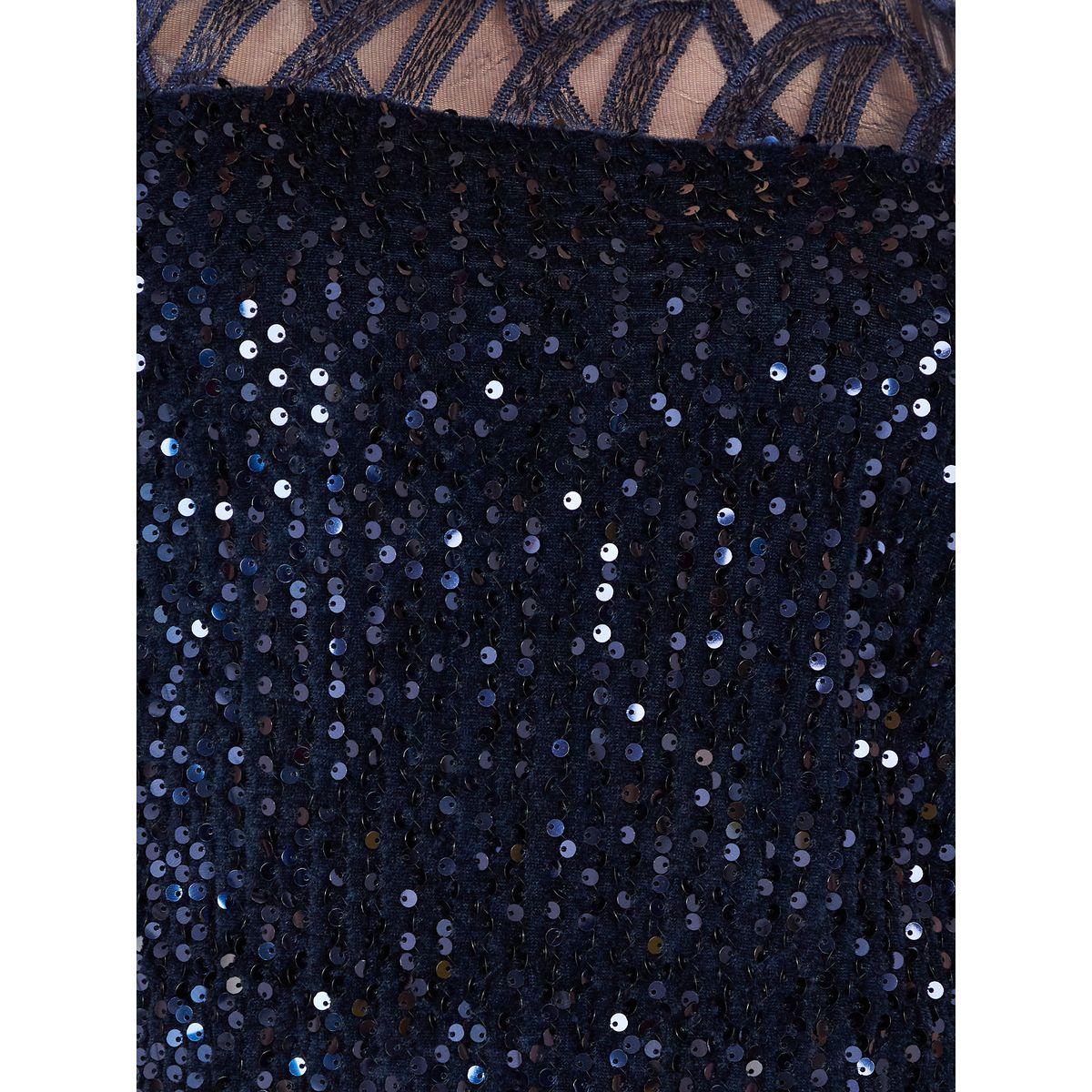Styli Sequined Embellished Sheath Midi Dress-women-clothing-dresses-image-3