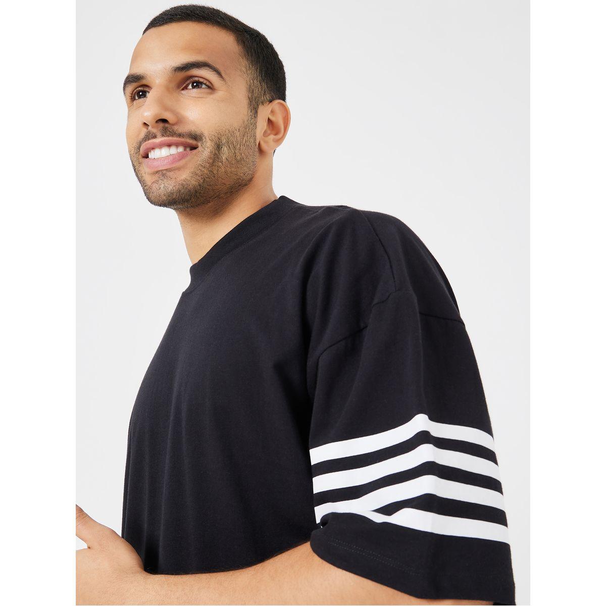 Styli Striped Sleeve Boxy Fit Compact Jersey T-Shirt-men-clothing-tshirtsandpolos-tshirts-image-3