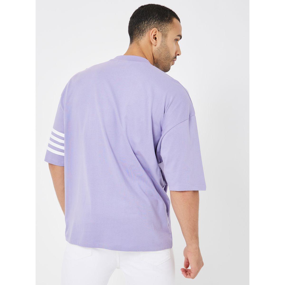 Styli Striped Sleeve Boxy Fit Compact Jersey T-Shirt-men-clothing-tshirtsandpolos-tshirts-image-4