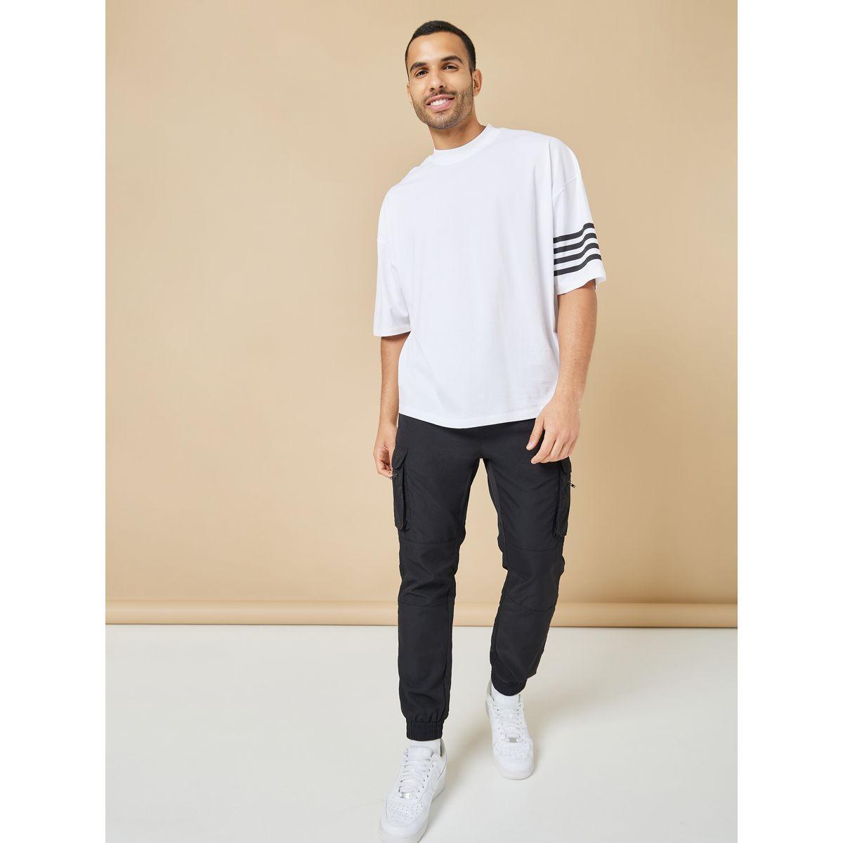 تيشيرت بقصة بوكسي واكمام بخطوط-men-clothing-tshirtsandpolos-tshirts-image-2