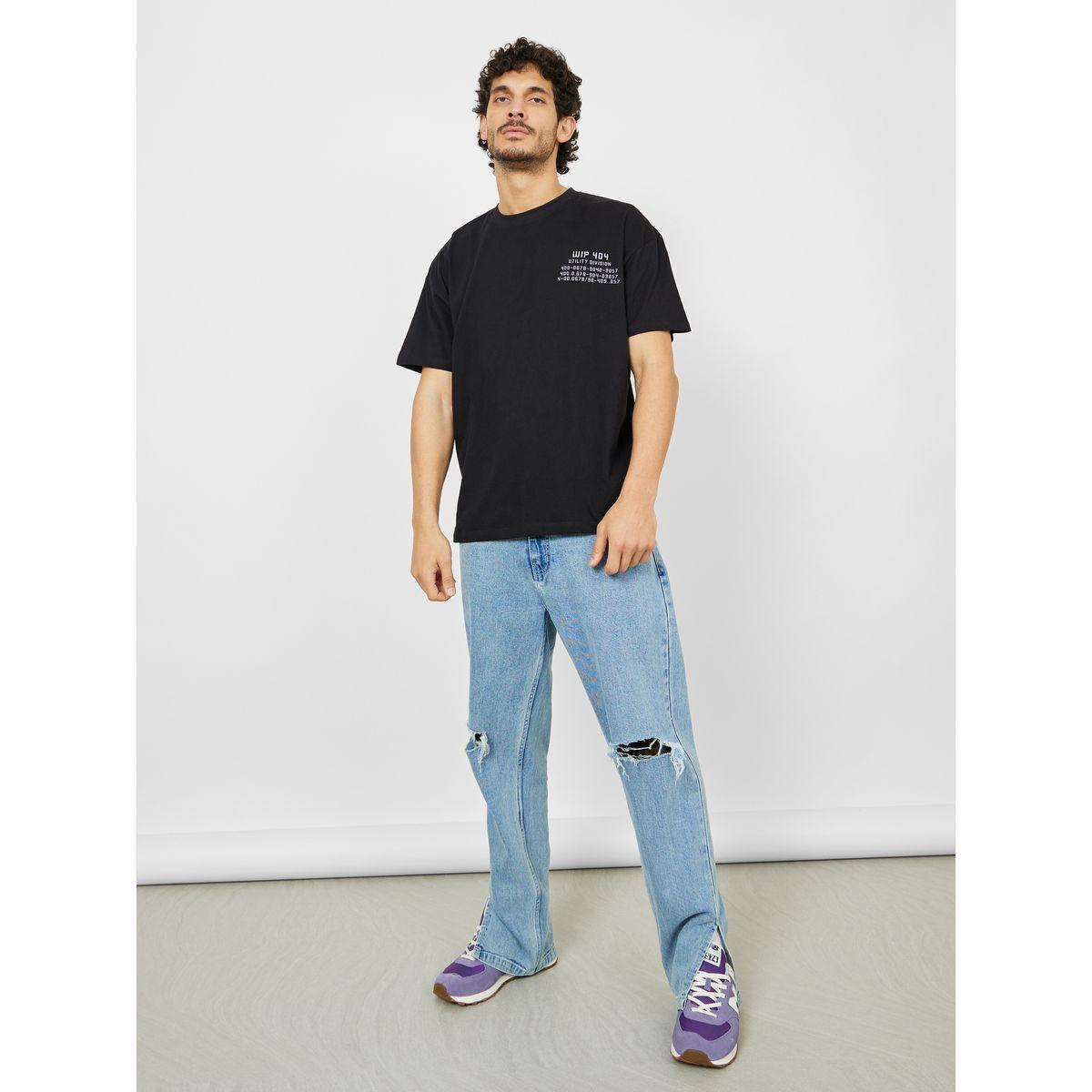 Styli Slogan Print Oversized Jersey T-Shirt-men-clothing-tshirtsandpolos-tshirts-image-2