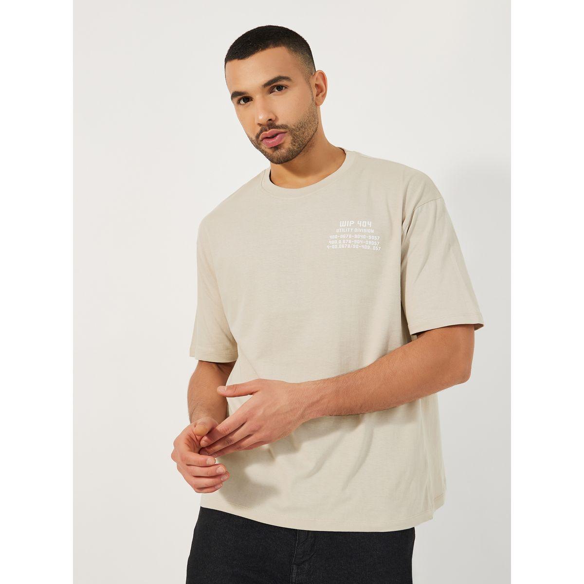 Styli Slogan Print Oversized Jersey T-Shirt-men-clothing-tshirtsandpolos-tshirts-image-1