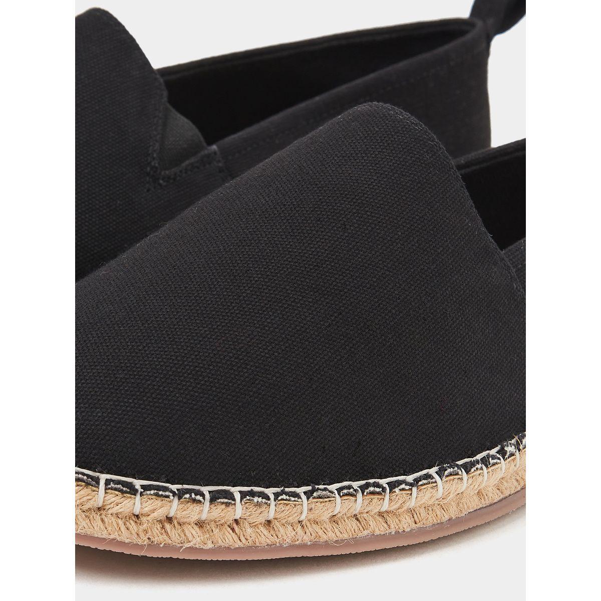 Styli Canvas Espadrille with Contrast Jute Sole-men-shoes-loafersandmoccasins-image-3
