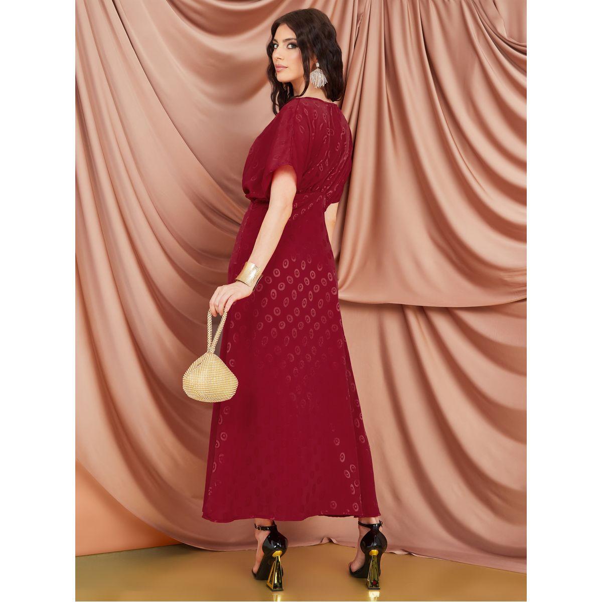 فستان طويل ساتان بتداخلات جاكار-women-clothing-dresses-image-4