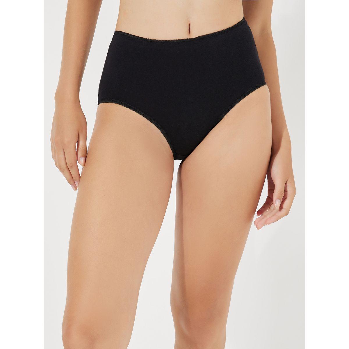 مجموعة من 5 سراويل داخلية سادة-women-clothing-lingerie-panties-image-2
